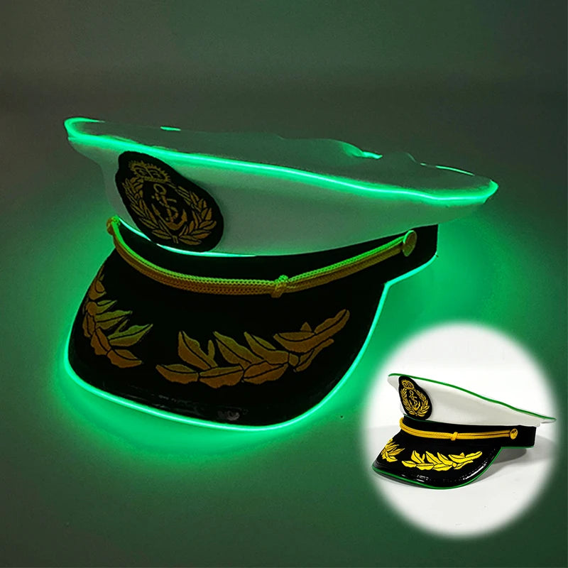 Newstyle Led Captain and Pirate Hat Halloween