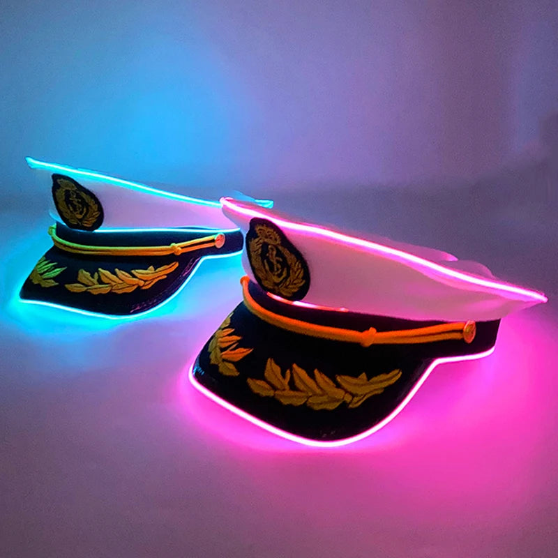 Newstyle Led Captain and Pirate Hat Halloween