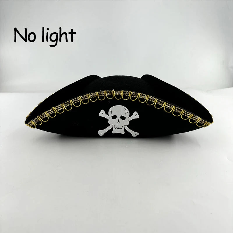 Newstyle Led Captain and Pirate Hat Halloween