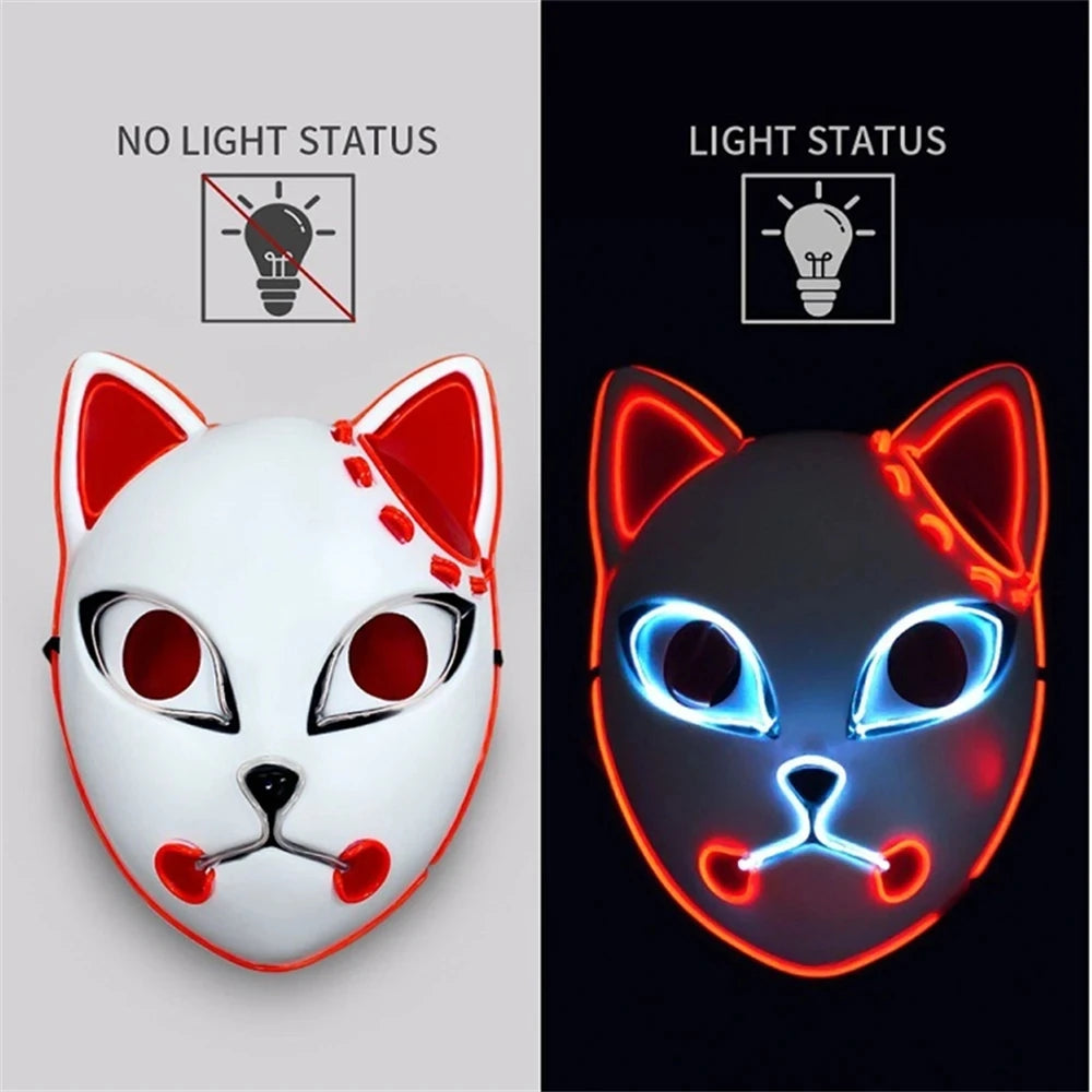 2024 Halloween Neon Mask