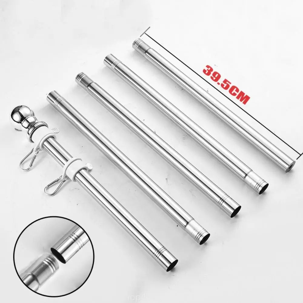 Wall Mounted Mount Telescopic Flag Pole