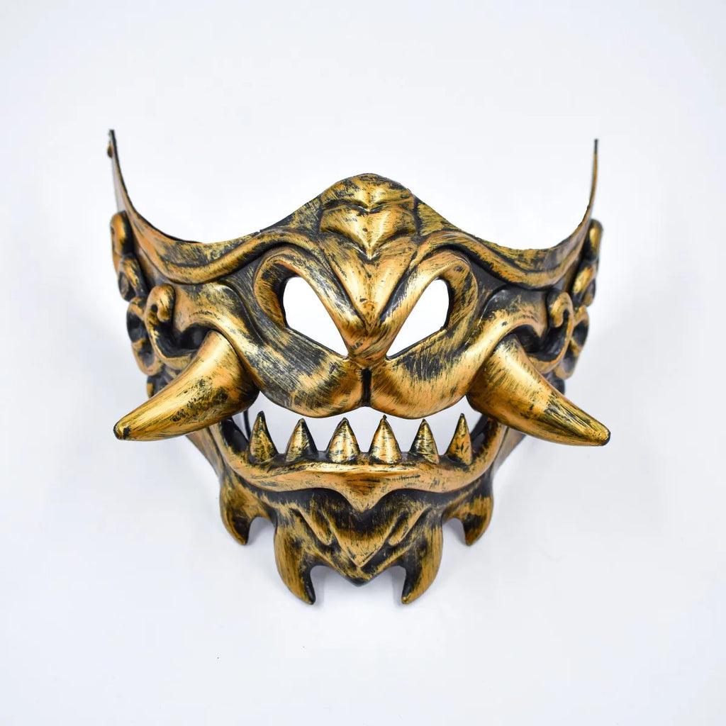 Half Face Japanese Mask Halloween