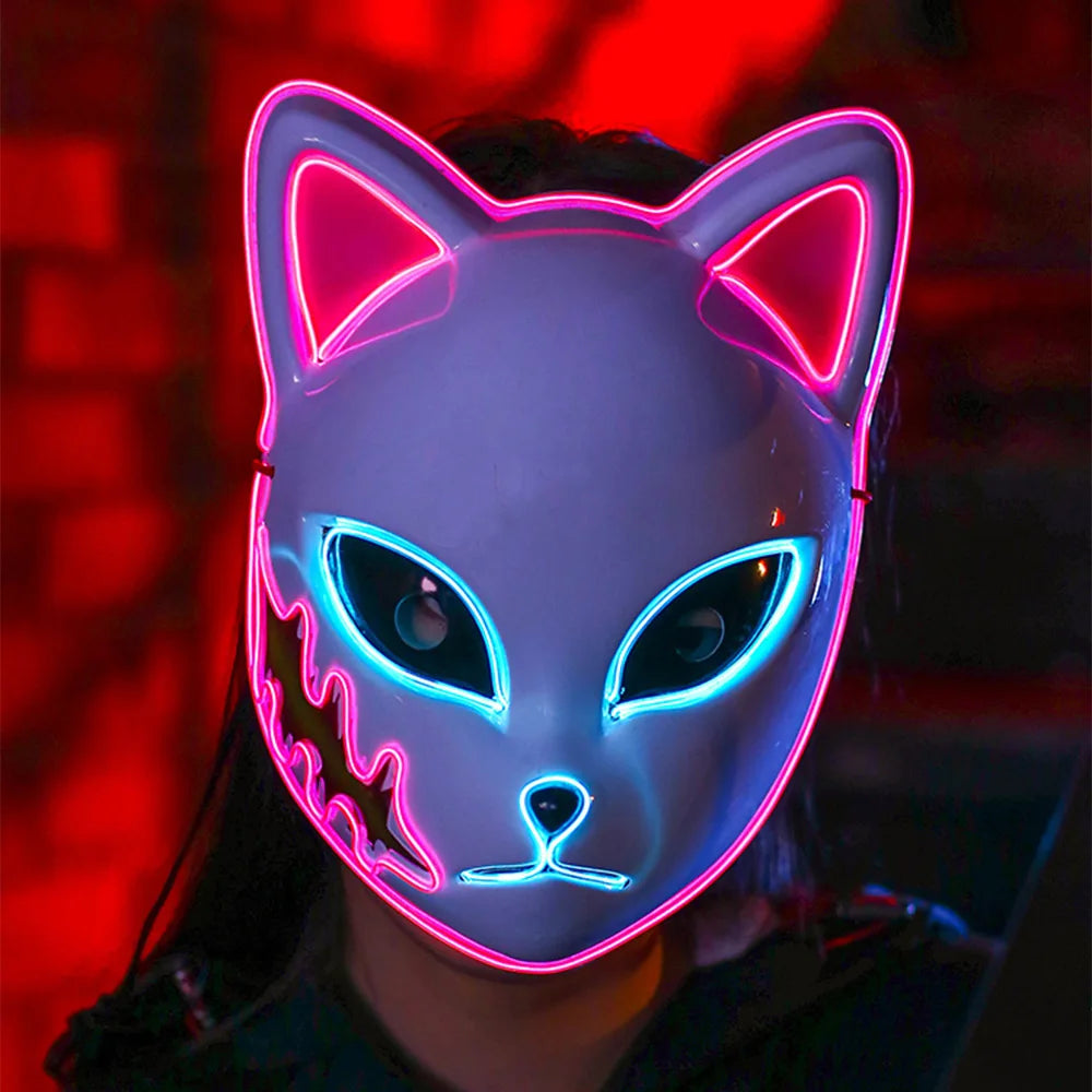 2024 Halloween Neon Mask