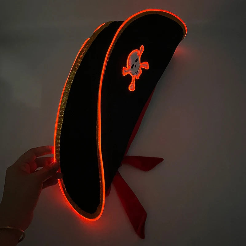 Newstyle Led Captain and Pirate Hat Halloween