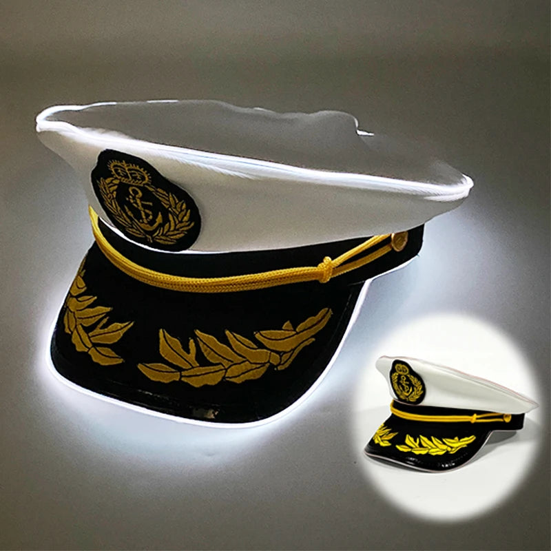 Newstyle Led Captain and Pirate Hat Halloween
